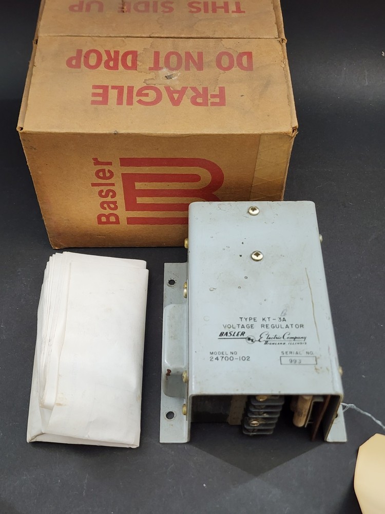 Repaired Basler KT-3A Voltage Regulator24700-102
