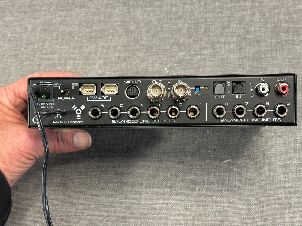 Fireface 400 FireWire Audio Interface, Phantom Power, MIDI, 2 Mic Inputs Germany