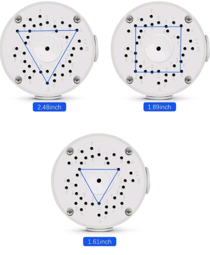 8 Pk. Only Compatible with Bullet Camera Universal Bullet Camera Mount Bracket