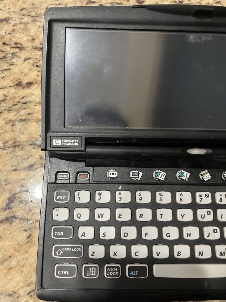 HP 620LX Black Handheld Portable Compact Palmtop Computer Read Description