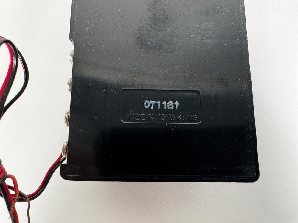 Model Power Transformer 70210 Train Control Power Pack HO-N Gauge Untested READ