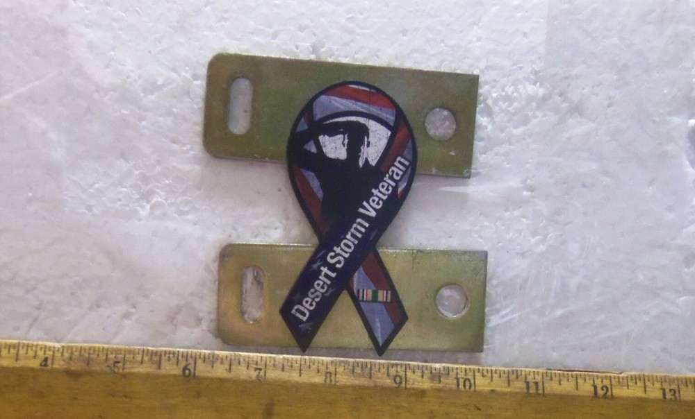 Desert Storm Veteran Magnetic Mini Ribbon