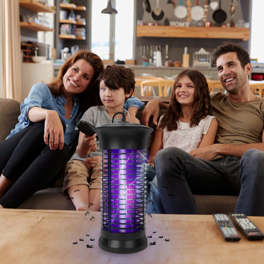 Silent Electric Bug Zapper Mosquito Killer w/ UV Light and Odorless Design