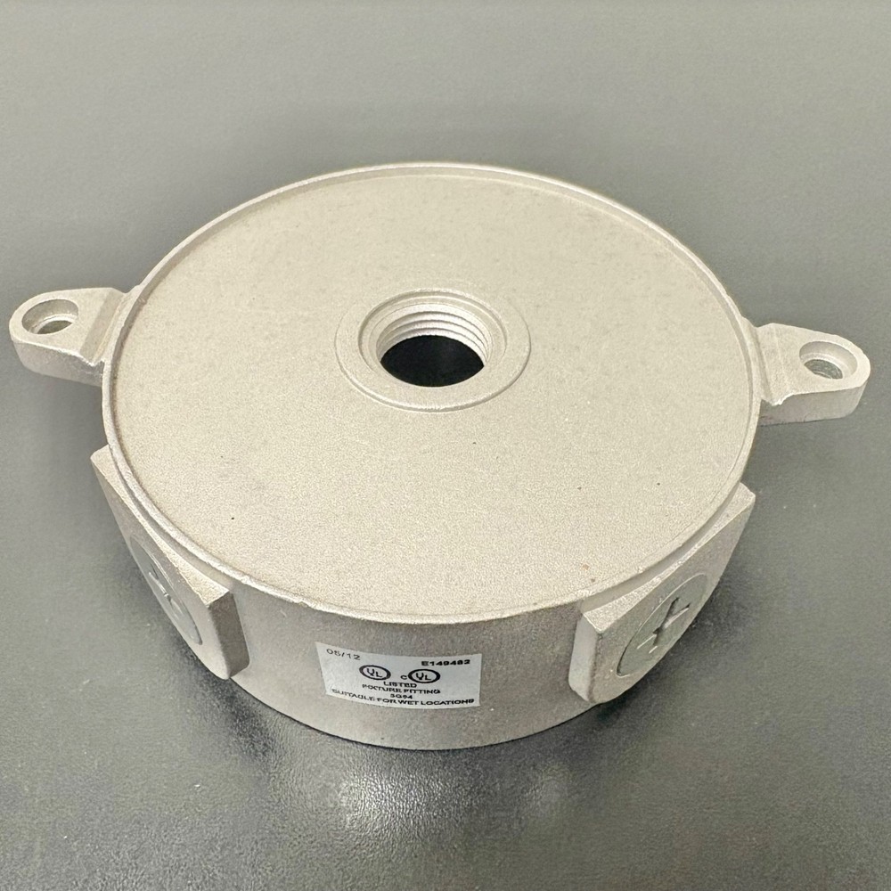 UL E149482 Fixture Fitting, Silver (New)