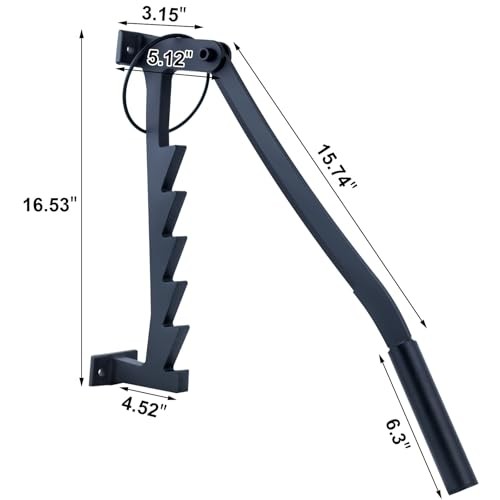 Wall Mounted Firewood Splitter with Extended Handle, Ordinary & Removable