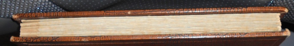 Brown stockbook; 12 /2 pages each with 11 pockets [total 264 pockets]