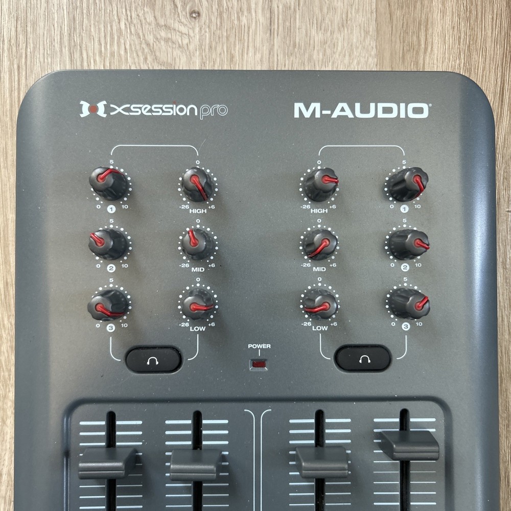 M-Audio XSession Pro Torq Mix Lab MIDI DJ & Mix Controller w/ USB Cable