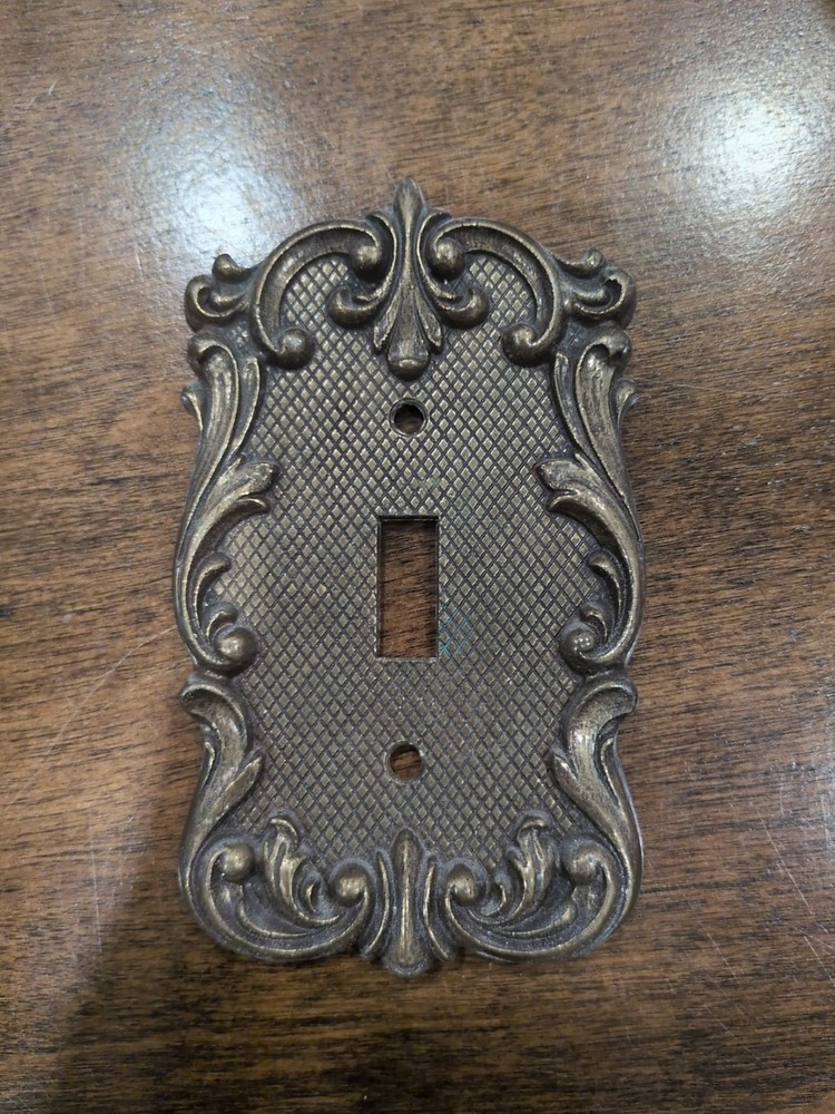 Vintage Socket Covers, Light Switch Covers, And Light Holder.