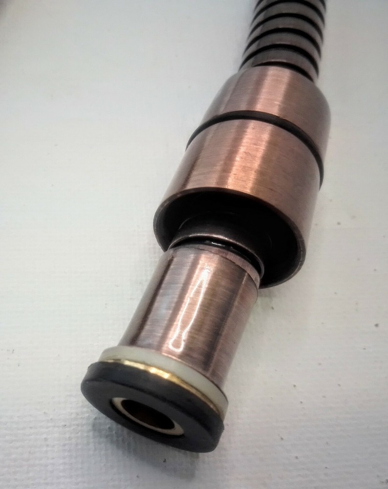 MINDFUL DESIGN - DOUBLE LOCKING SHOWER HOSE - COPPER PLATING 5'