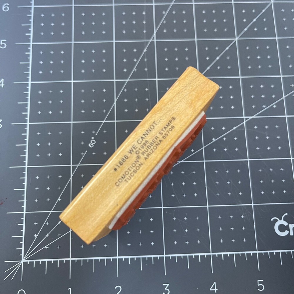 Comotion We Cannot Direct The Wind…Adjust Our Sails Rubber Stamp
