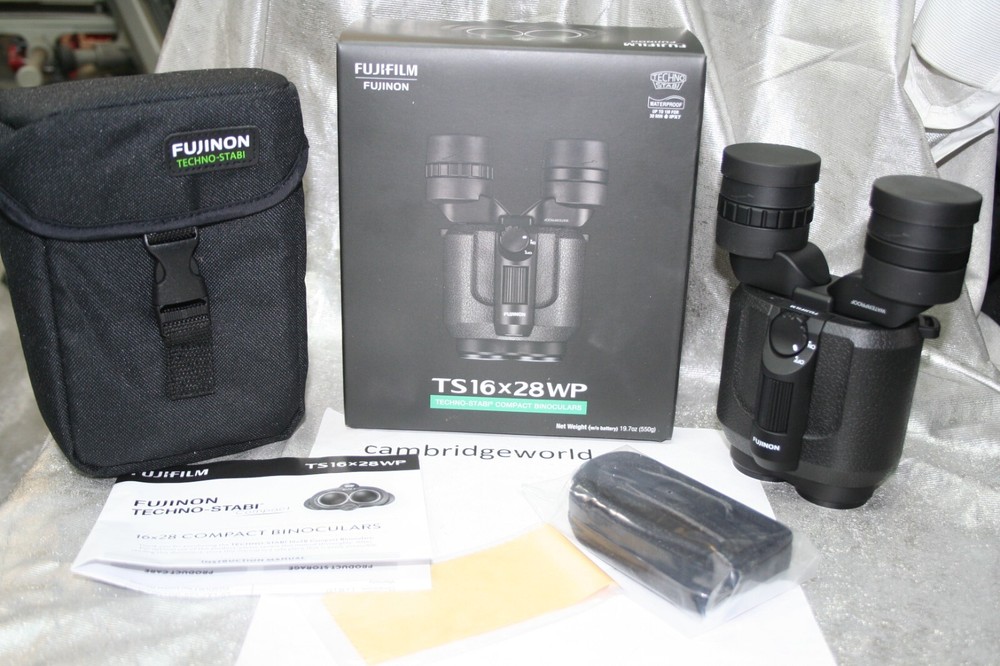 FUJI Fujinon 16x28 TS Techno Stabi Image Stabilized WATERPROOF Binocular