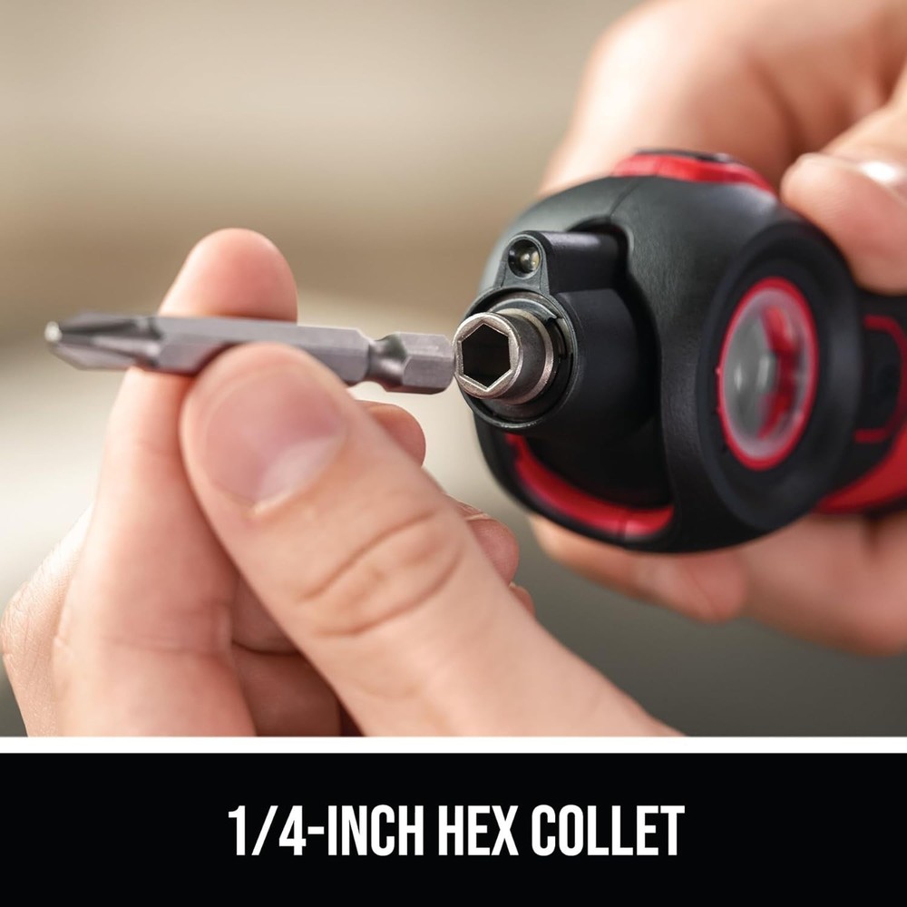 Portable USB-C Screwdriver with LED Light