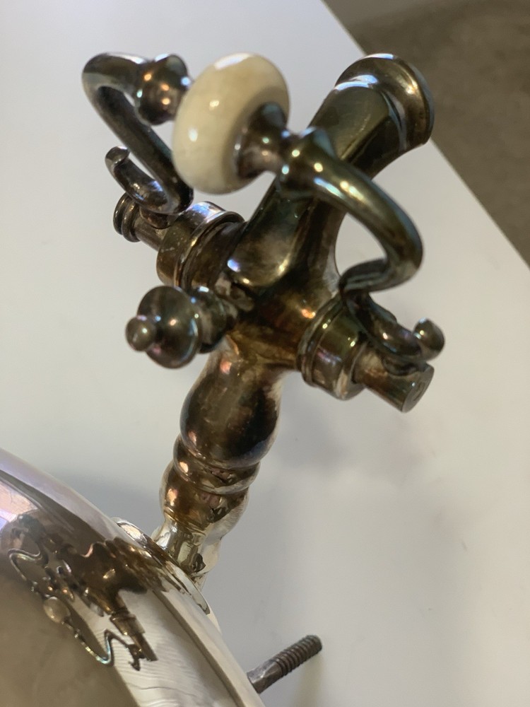 Antique 19th Century Regency Samovar, Old Sheffield Plate Tea Urn -Missing base