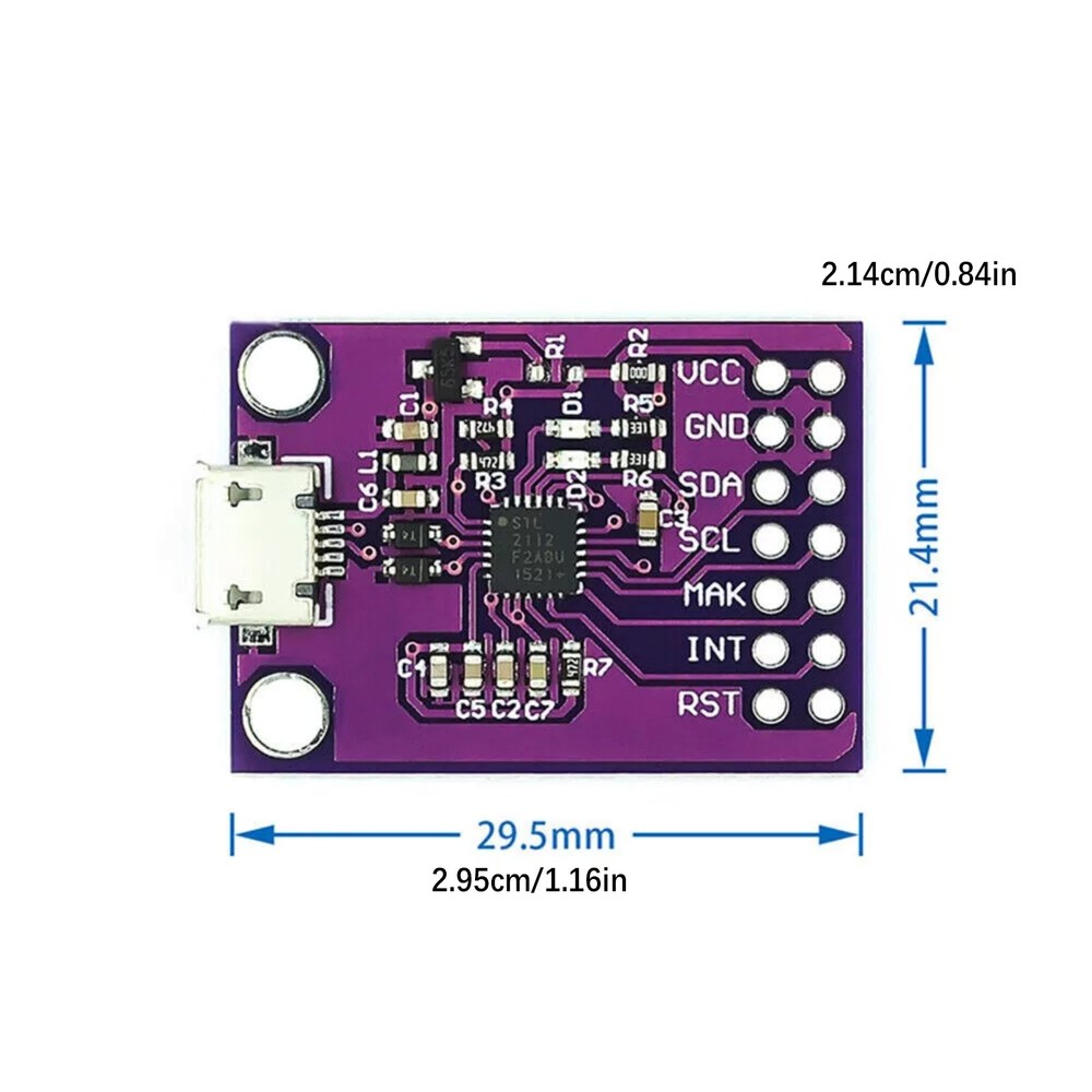Wholesale Lot CP2112 Debug Board USB to I2C Communication Module Accessories