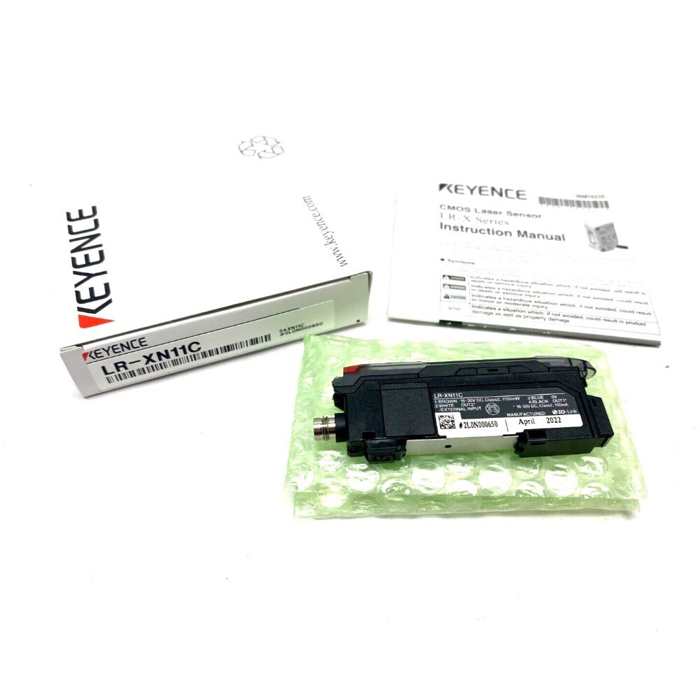 Keyence LR-XN11C Laser Amplifier Main Unit M8 Connector Type