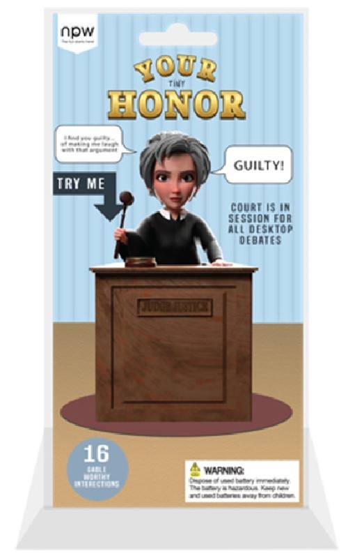 Your Tiny Honor Sound Machine Court is in Session
