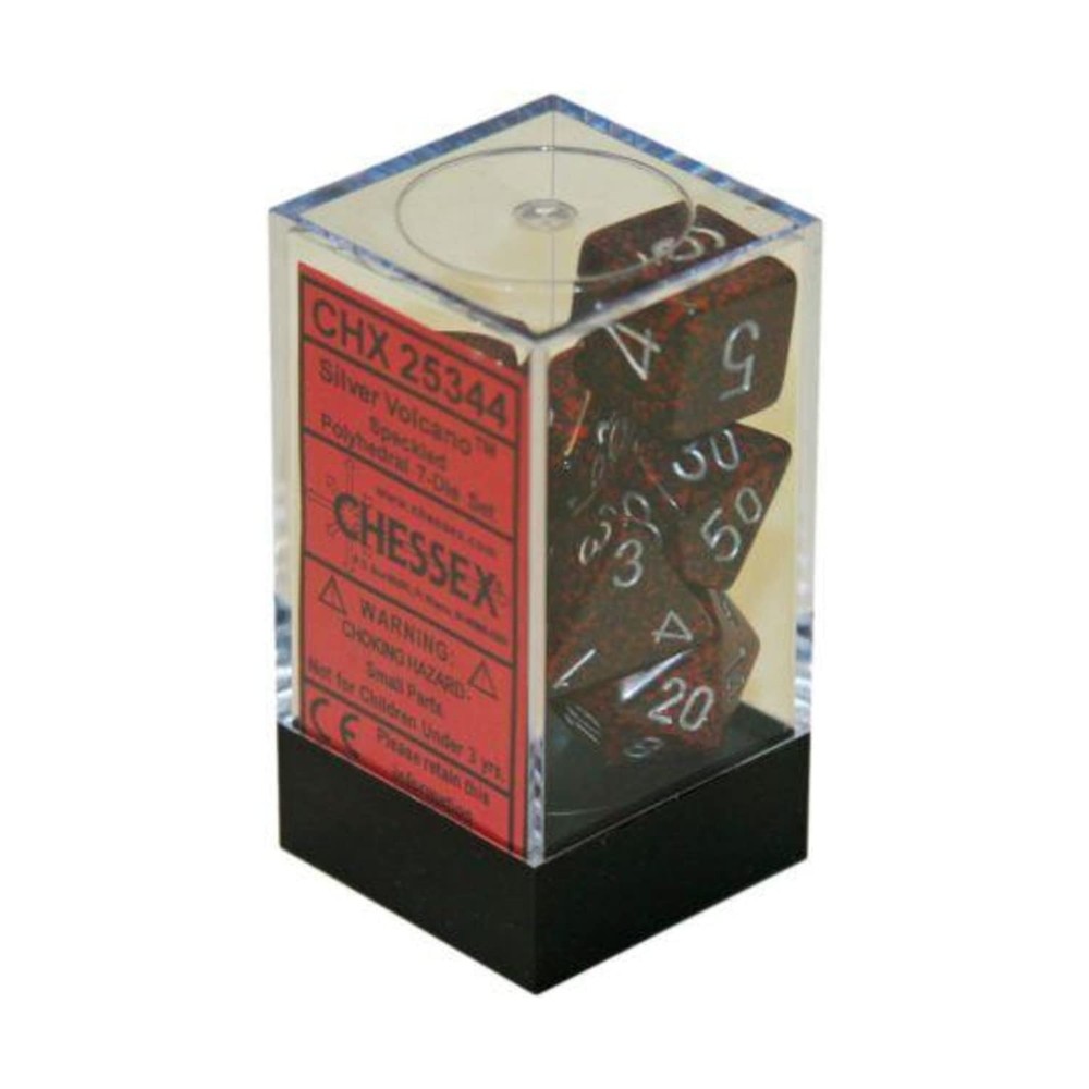 7-SetCubeSP SilverVolcano - Chessex