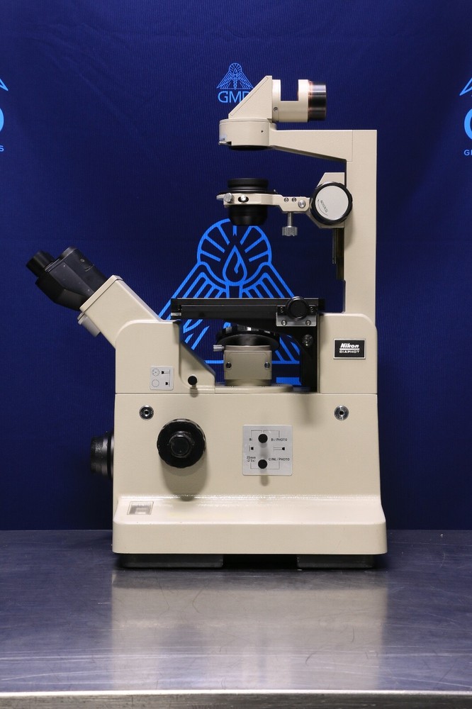 Nikon Diaphot Inverted Microscope Parts Unit
