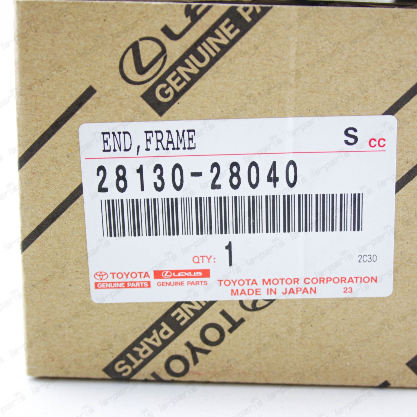 NEW GENUINE TOYOTA 02 -07 CAMRY HIGHLANDER STARTER COMMUTATOR END FRAME ASSY