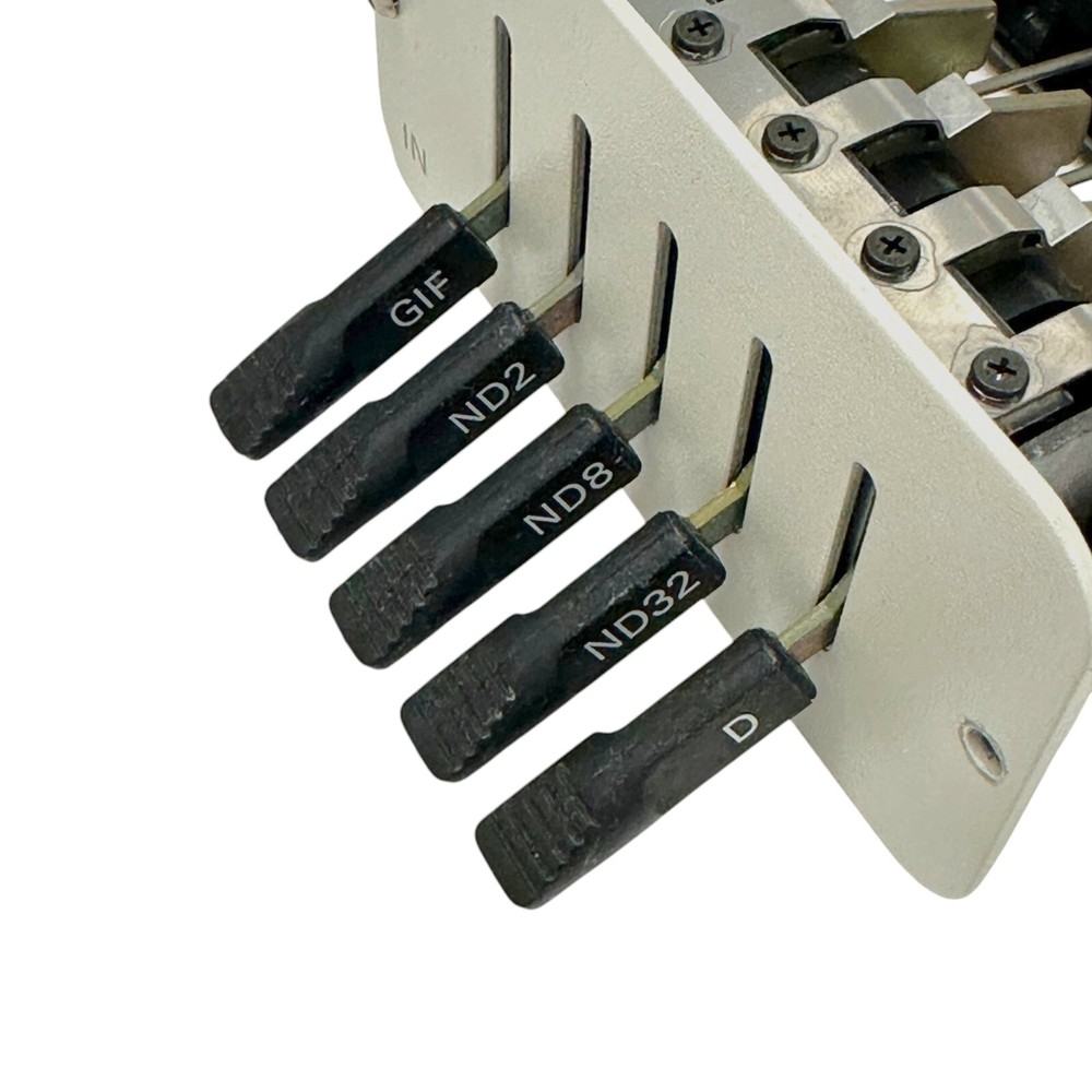 Nikon Eclipse E800 Microscope Built In Filter Set Module ND2 ND8 ND32 D GIF