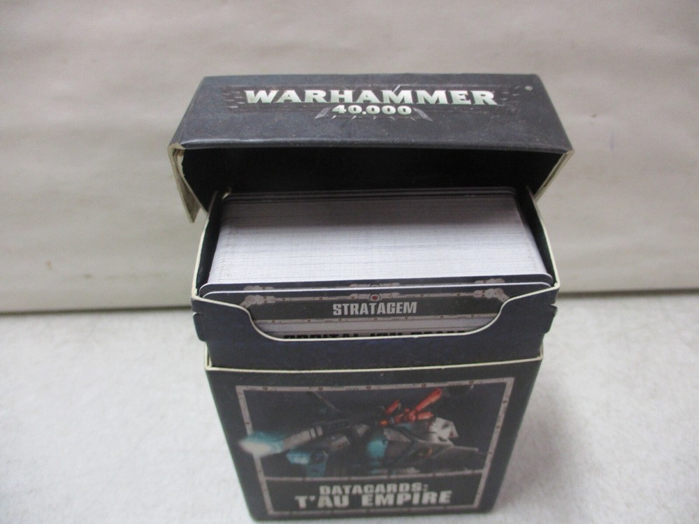 Warhammer 40000 Datacards T'au Empire