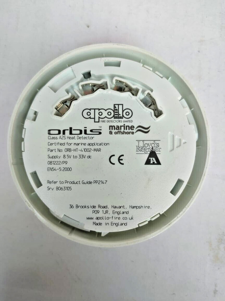 Apollo Class A2S Heat Detector ORB-Ht-41002-MAR
