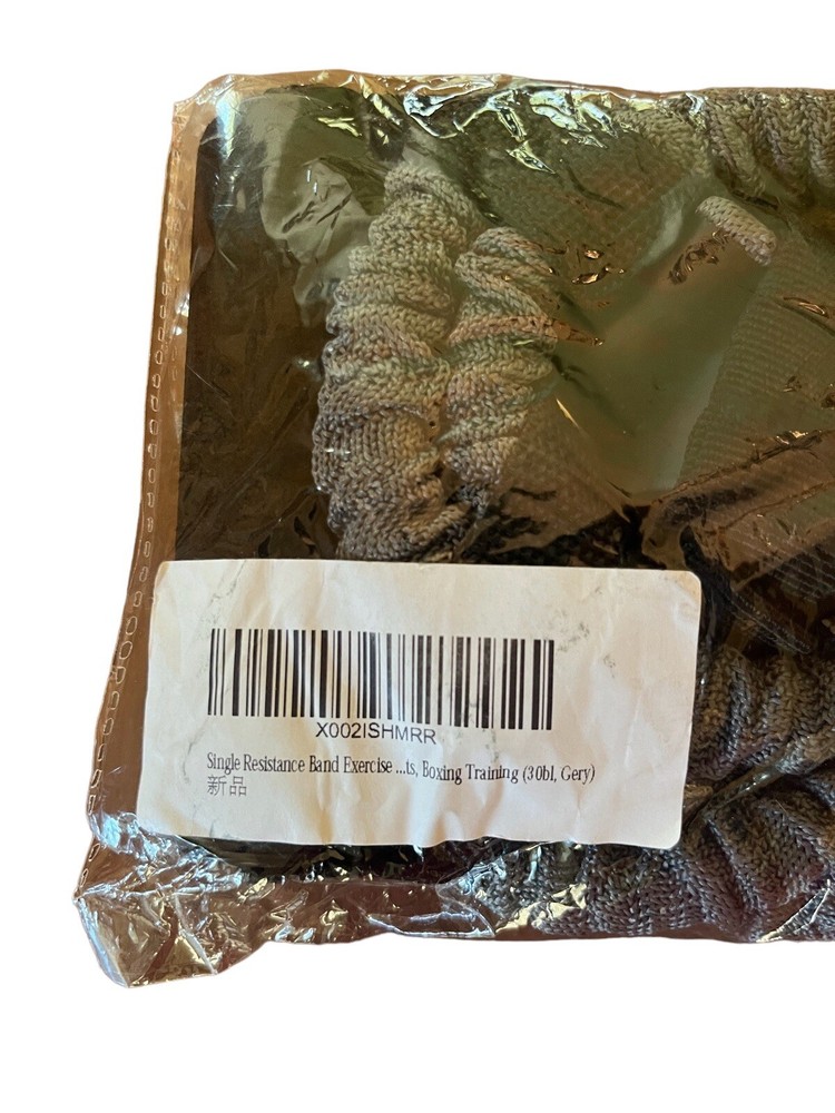 Single Resistance Band Exercise 30bl Gray Boxing Training