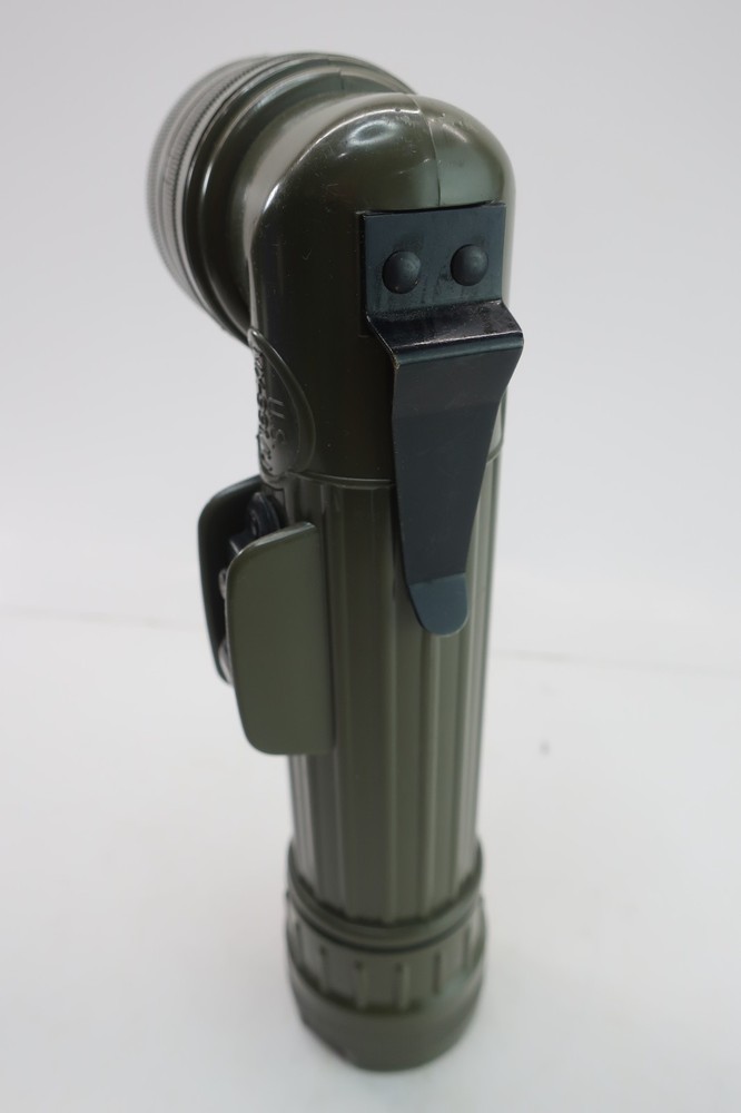 Fulton MX-991/U Angle Head Flashlight w/ Lens & Extra Bulb - Please Read