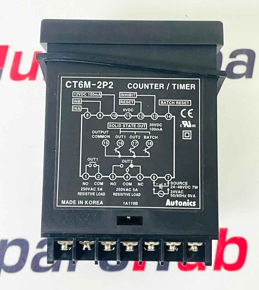 AUTONICS CT6M-2P2 Digital Counter Module