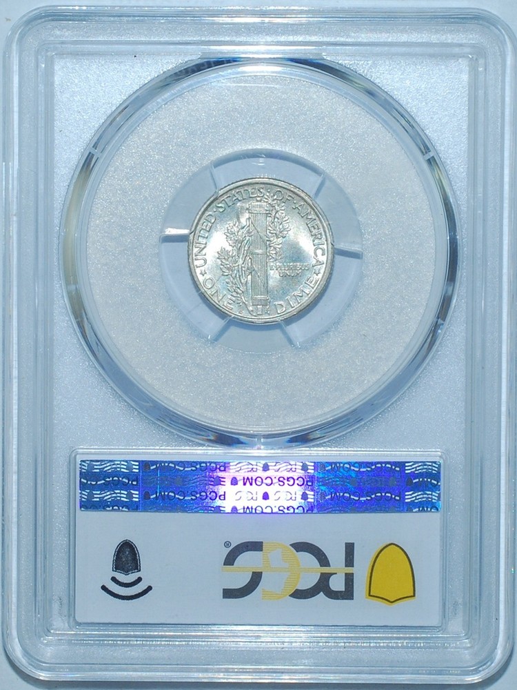 1917 S PCGS MS64FB Full Bands Mercury Dime