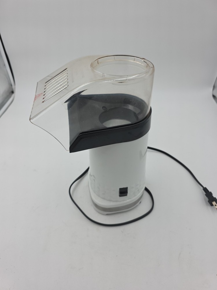 Hot Air Popcorn MakerWhite Black