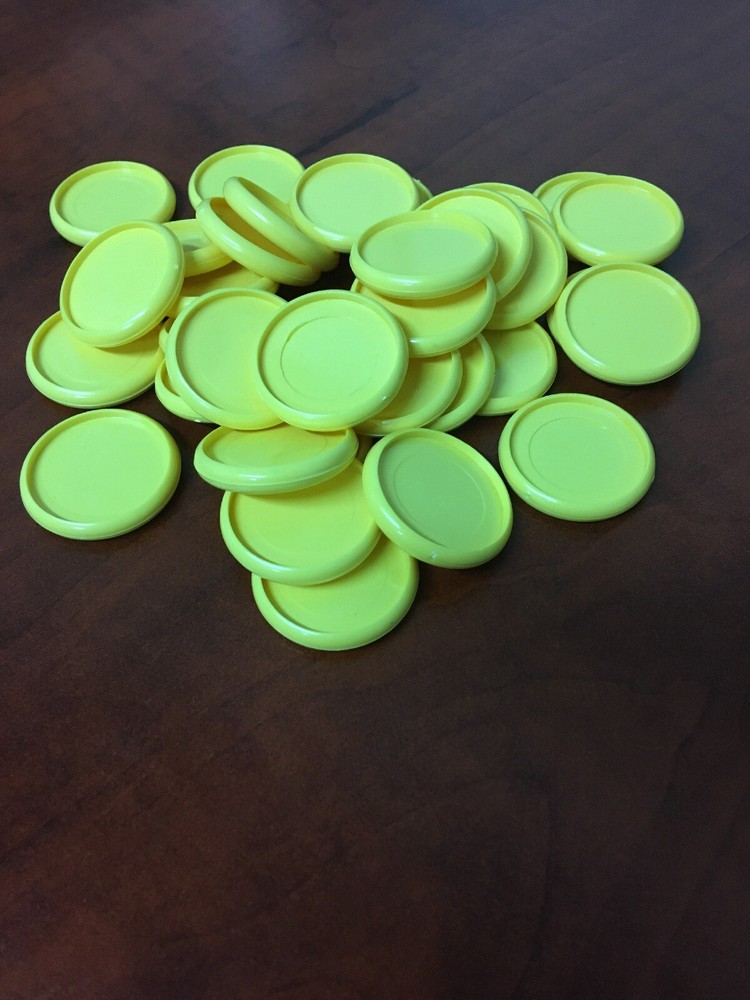 Binding Disc 1.25 Inch Pack Of 50 Yellow