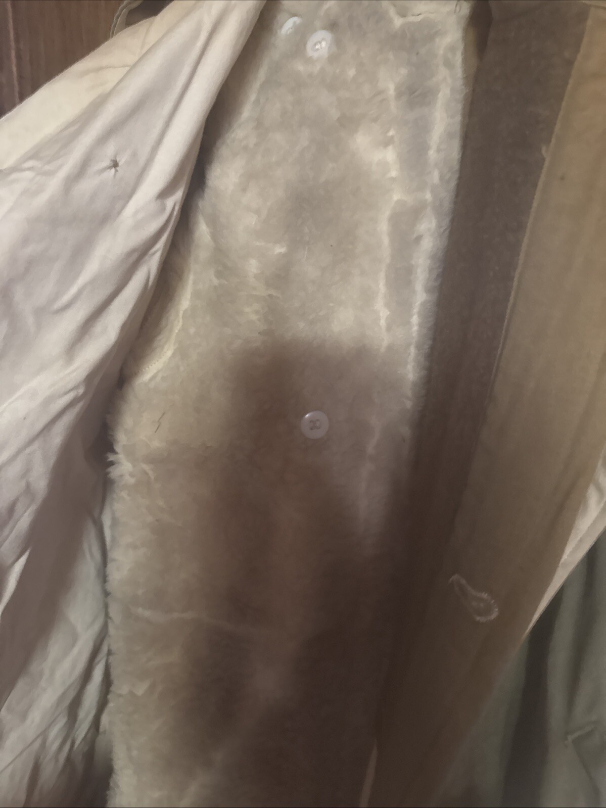 WWII Army air Corp Cold Weather Coat With Liner.