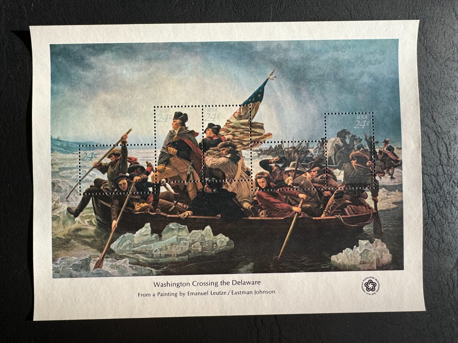 Scott #1686-1689 Bicentennial Collection of 4 Souvenir Sheets (1976)