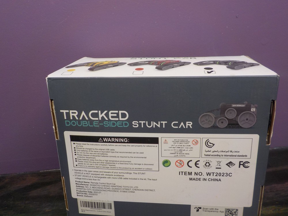 Mafbeanl Tracked Double Sided Stunt Car