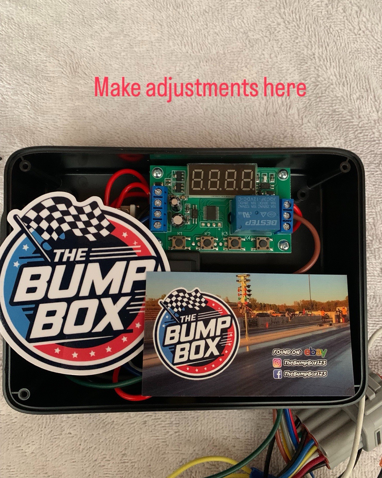 The Bump Box, Drag Racing, Staging, Race Track, Tree, 2Step, Trans Brake, Turbo*
