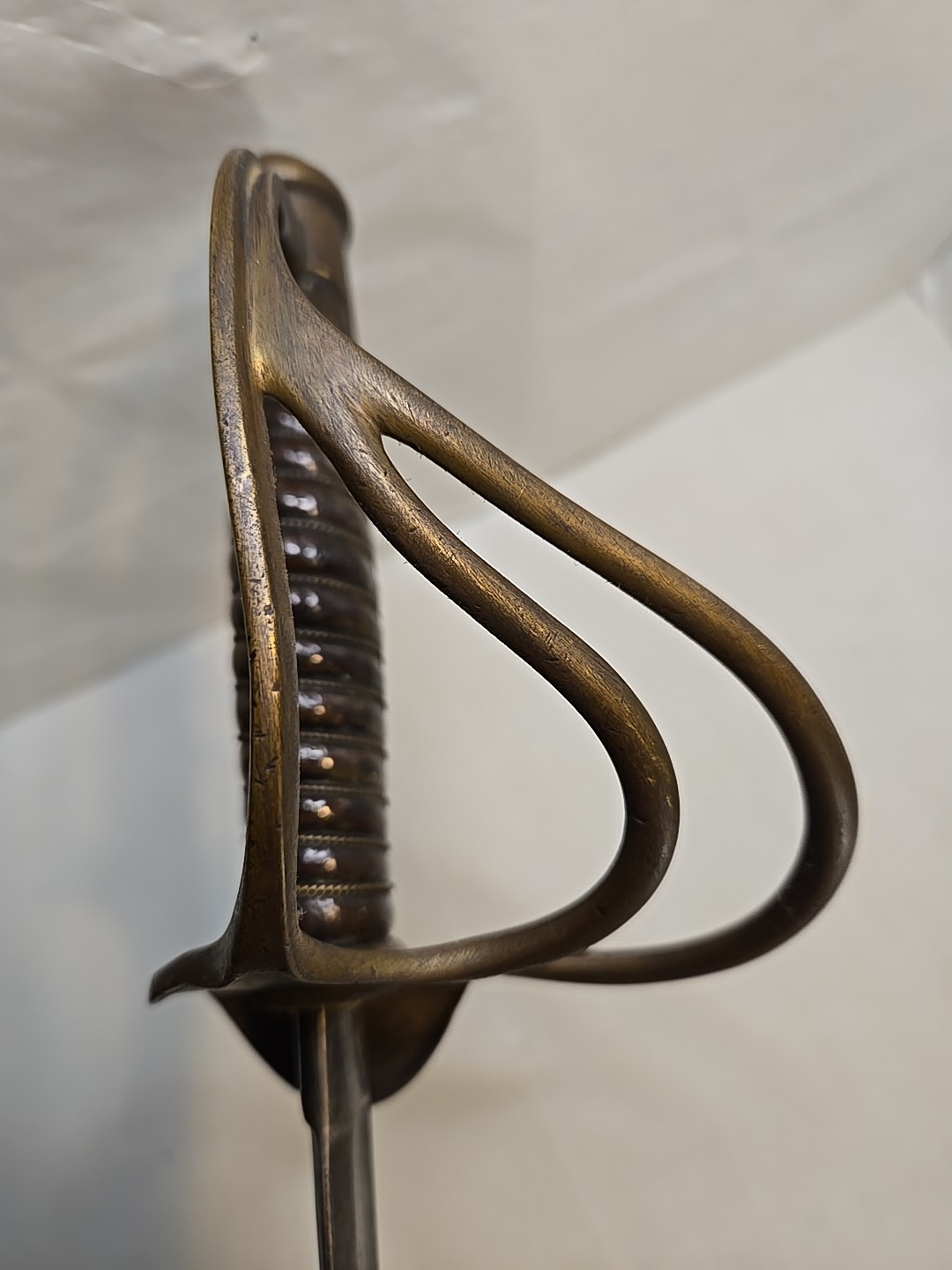 Mansfield & Lamb Civil War Model 1860 Cavalry Sword w/Scabbard - 1863