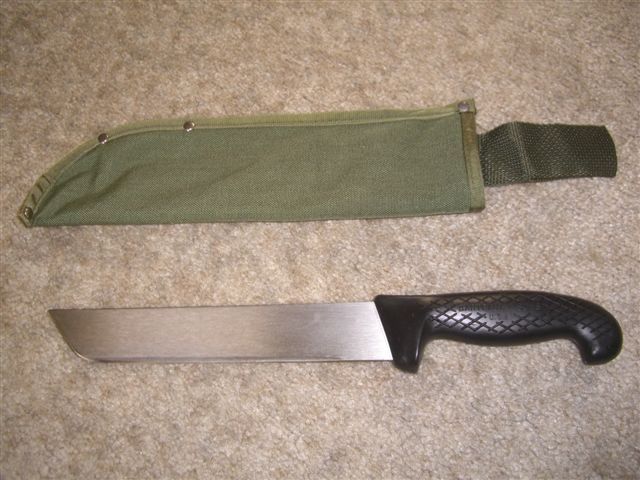 Barteaux & Sons Knife Machete with Sheath