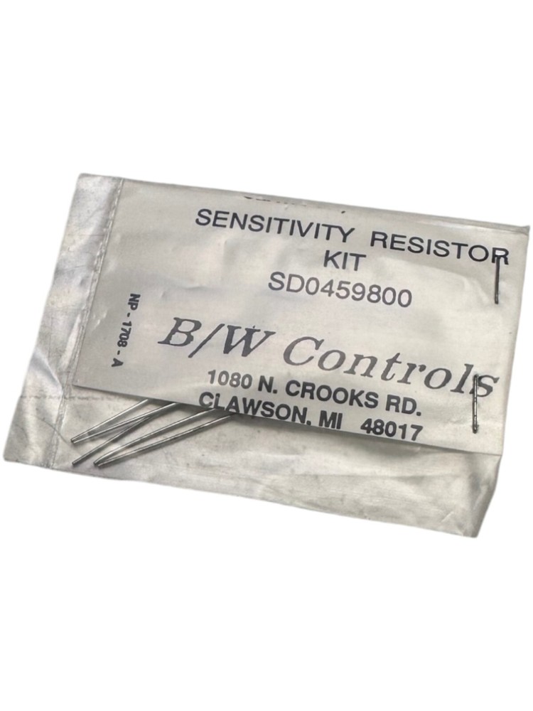 B/W Controls SD0459800 Sensitivity Resistor Kit **SALE**
