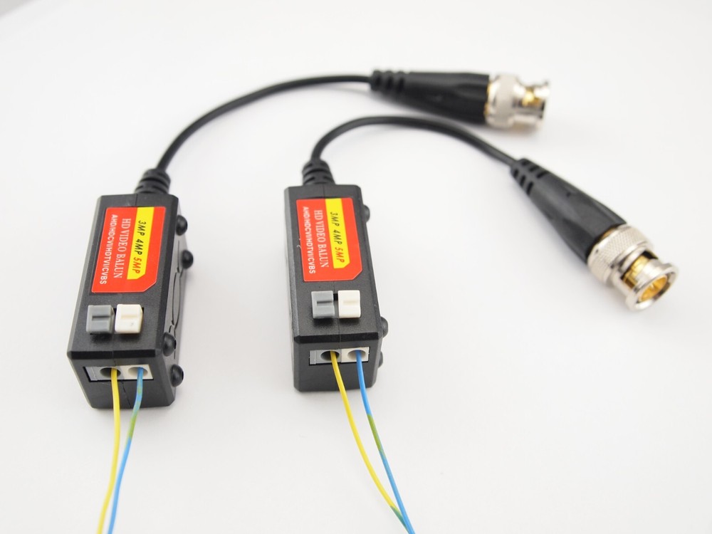 5MP Passive HD BNC Video Balun Transceiver Transmitter
