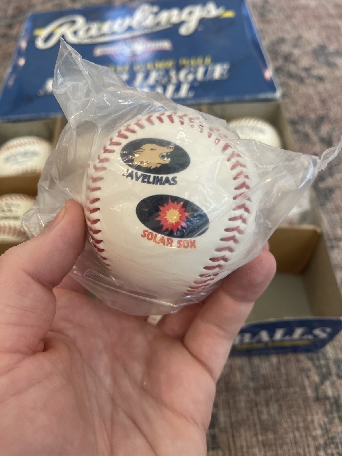 10 Rawlings Official Game Balls Minor League Baseballs Arizona Fall League W/Box