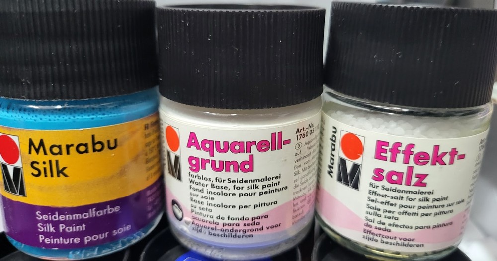 Marabu Silk Paint 9 x 50ml each (No2)