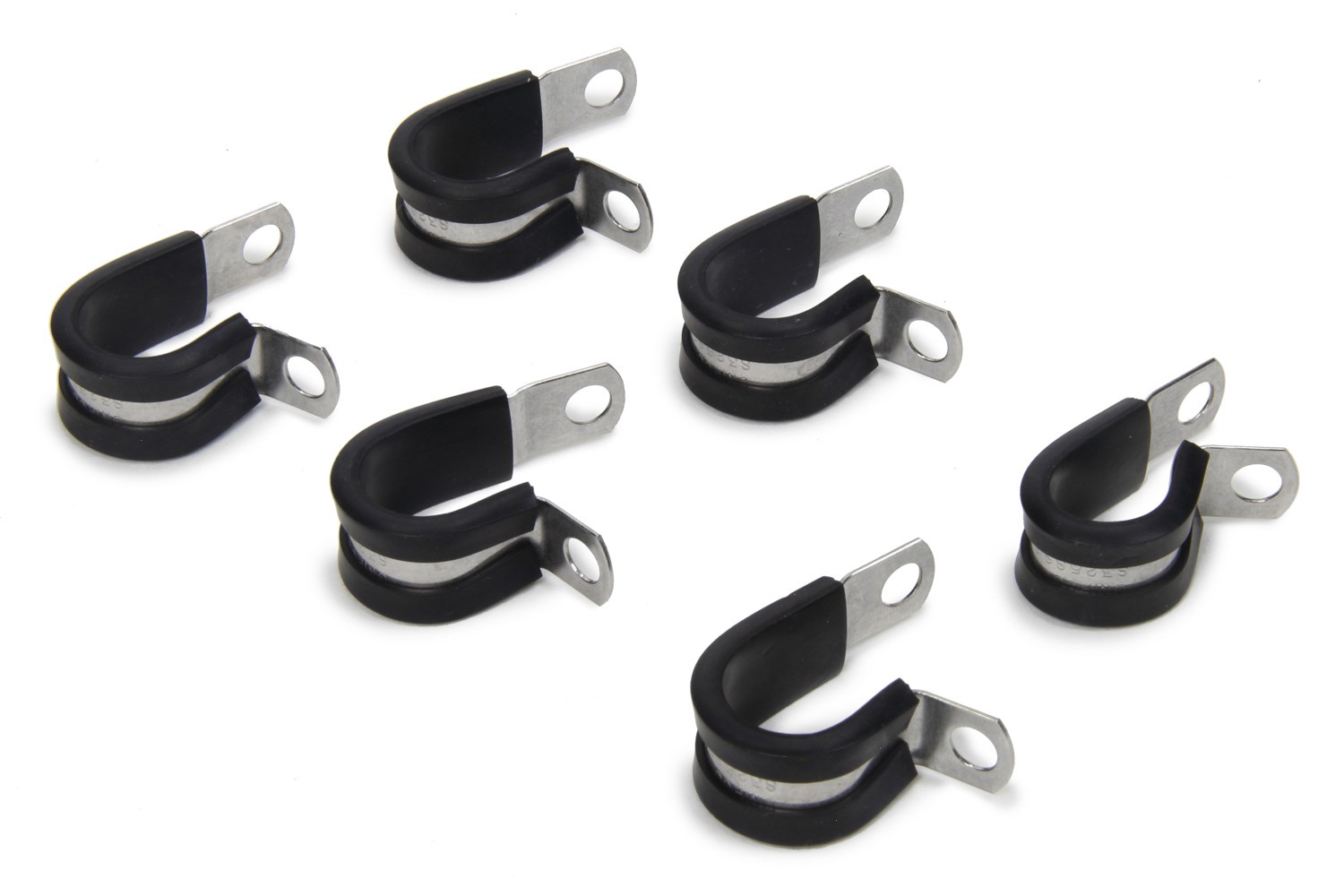 Russell 650990, Set of 6 Zinc Steel #8 Cushion Clamps 10Pk Performance Parts