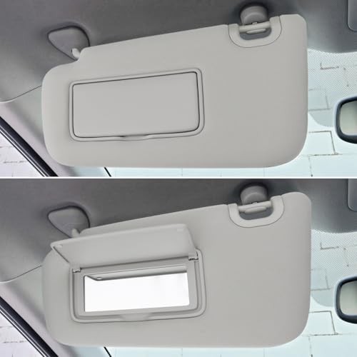 Driver Side Sun Visor for Nissan Sentra 2013 Driver Side (without Light) Gray
