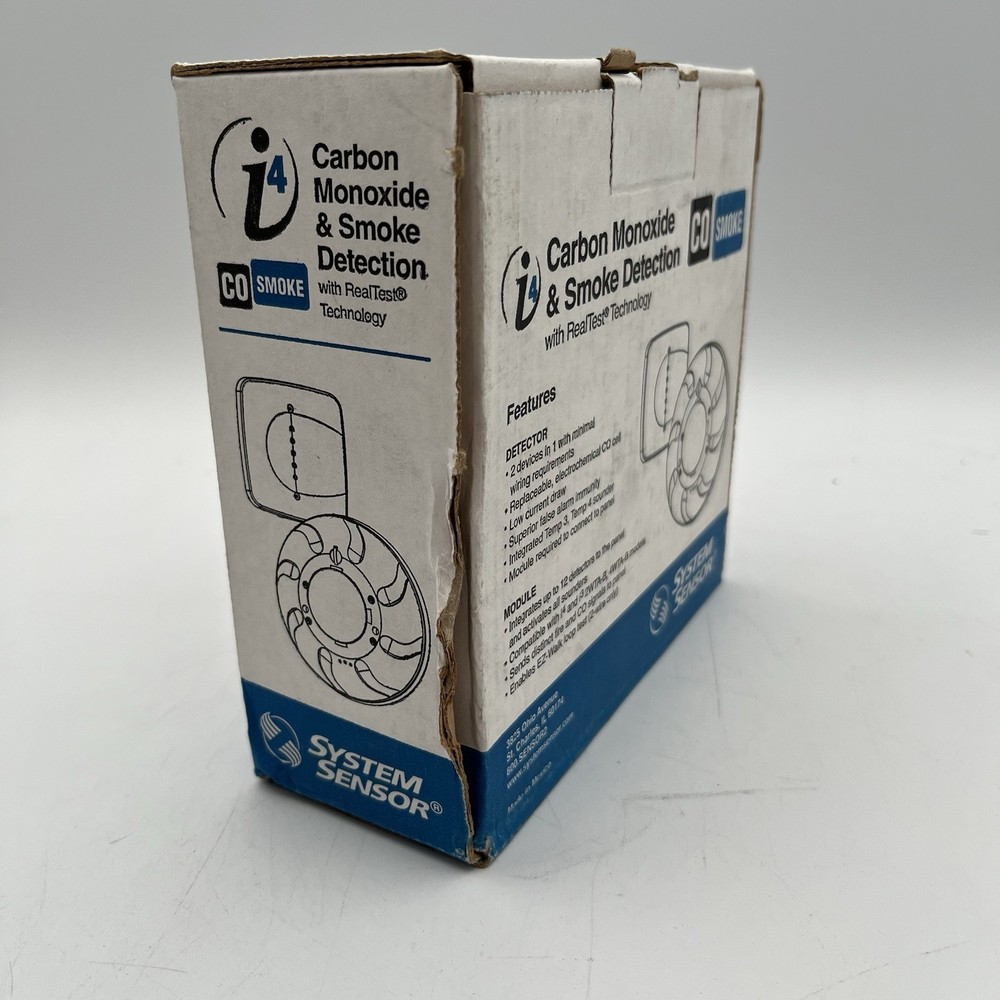 NEW!! System Sensor 4-wire Smoke CO Detector Interface Module - COSMOD4W