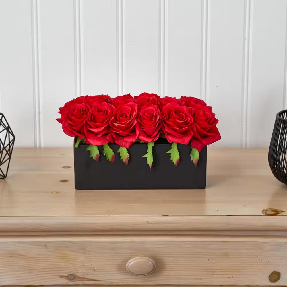 Artificial Dozen Silk Roses