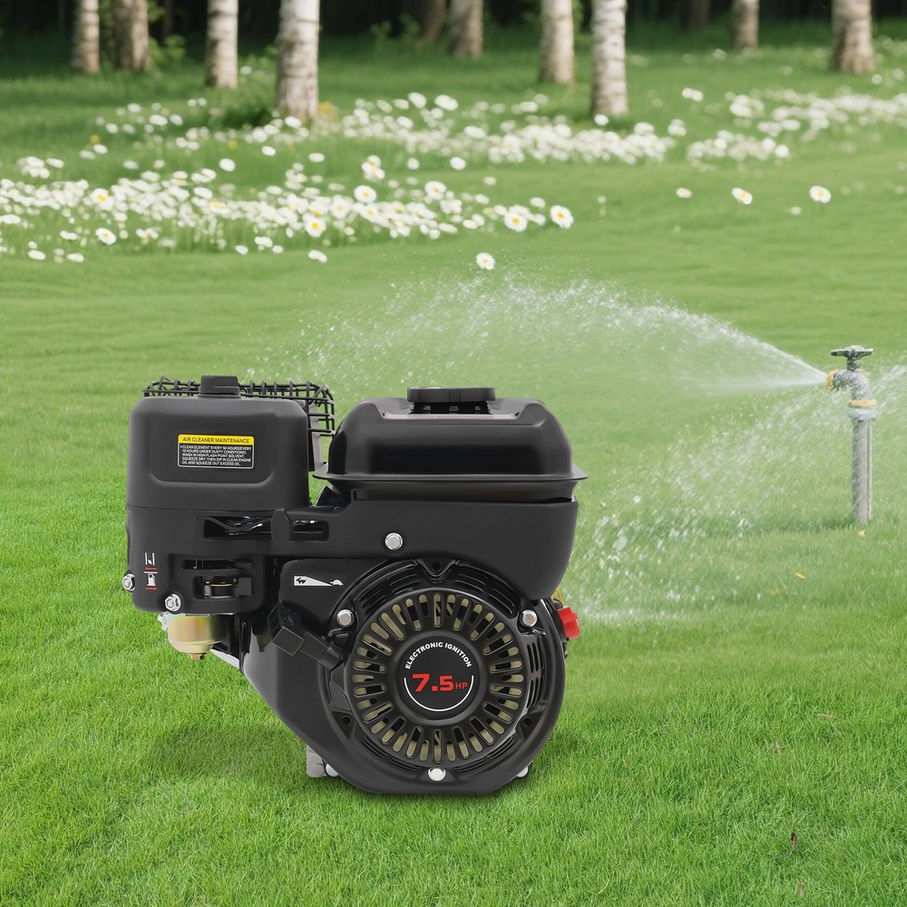 212cc 7.5HP 4-Stroke Gasoline Engine Steel Start Engine W/ Electric/Pull Start