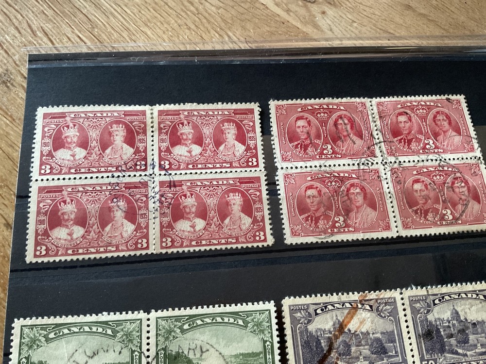 Canada used blocks stamps B1721