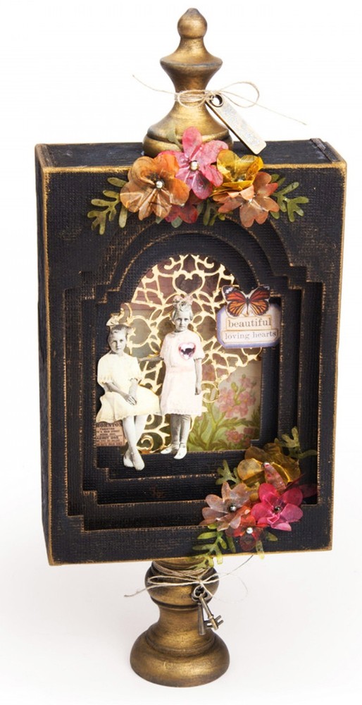 Sizzix Thinlits Mixed Media #5 3pk set #662688 Retail $24.99 designer Tim Holtz