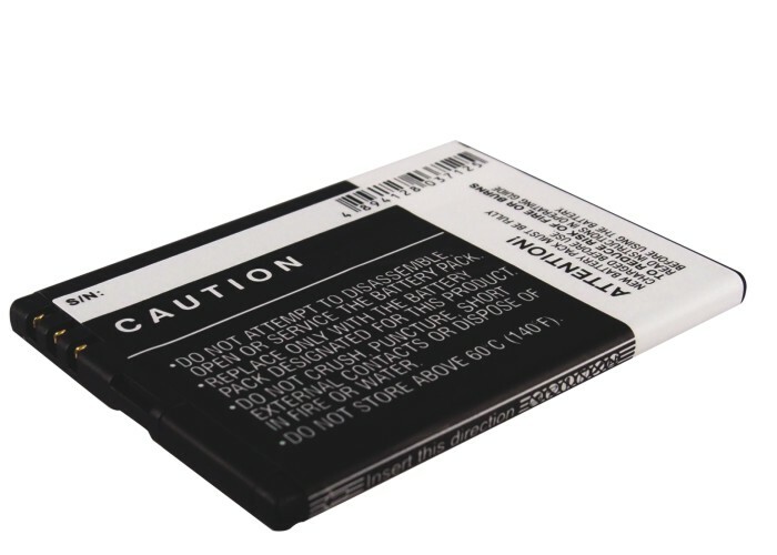 Battery For Nokia E5,E5-00,E7,E7-00,N8,N97 Mini,RM-555,T7 P/N: BL-4D